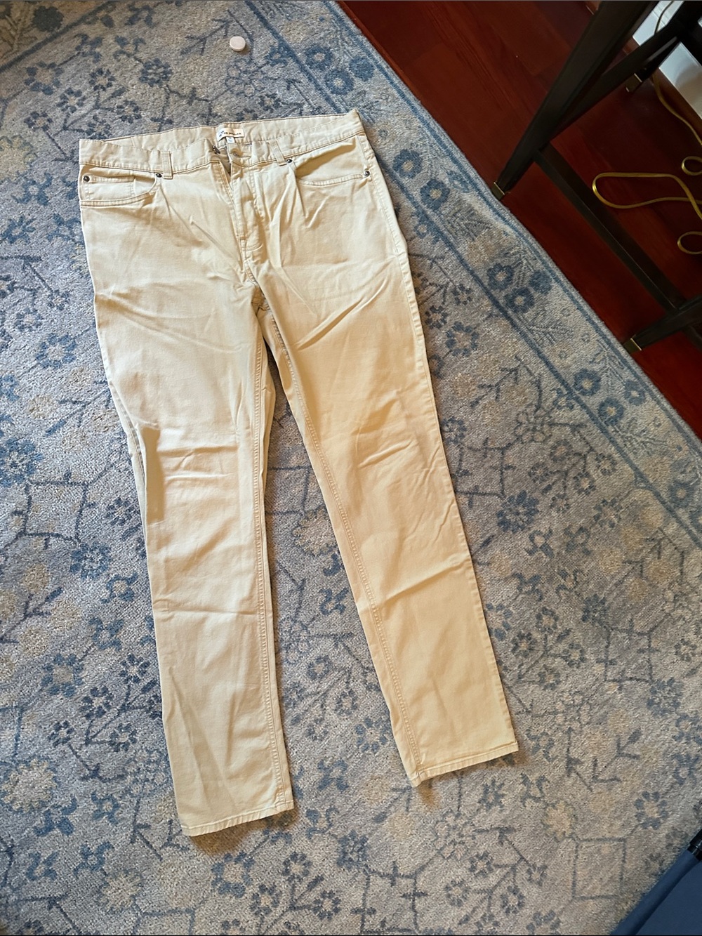 Light Beige Slim Pants Peter millar